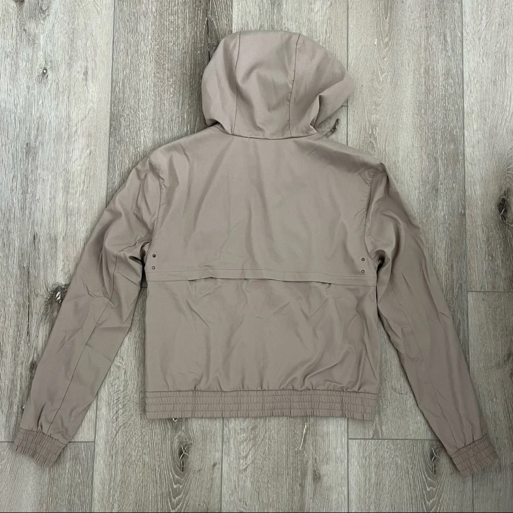 Girlfriend Collective Limestone Summit Track Jacket Size XS